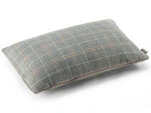 LORO PIANA INTERIORS - Check rectangular wool cushion _ Poltrona Frau